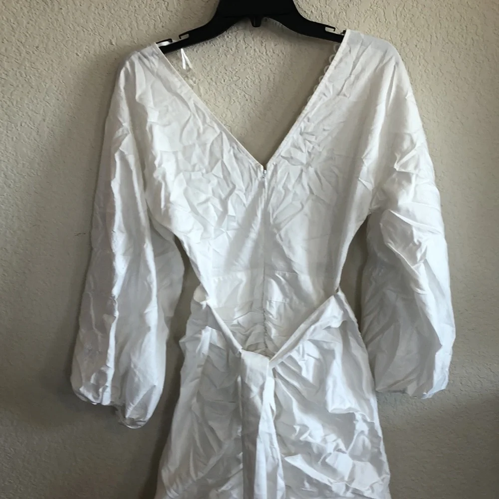 Amur Malika Midi Dress in White - Picture 13 of 15